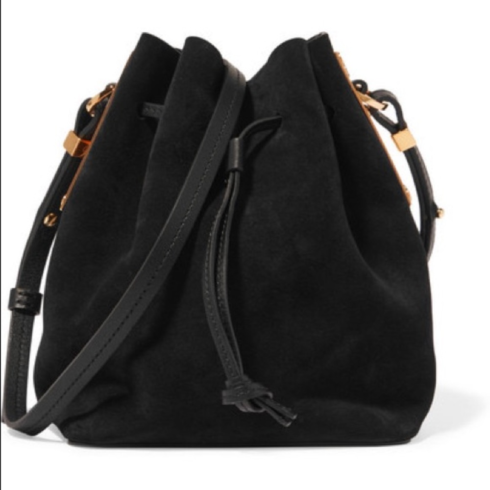 Sophie Hulme London Nelson Small Suede Bucket Bag